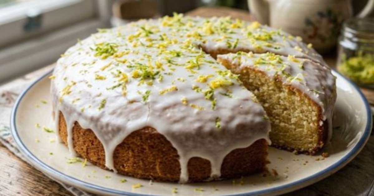 Bolo de iogurte com casquinha de limão: saudável, fofinho e irresistível