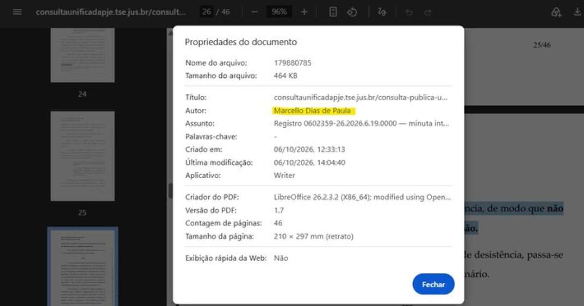 Advogado de Garotinho aparece no TSE como autor de parecer a favor de desistência na eleição