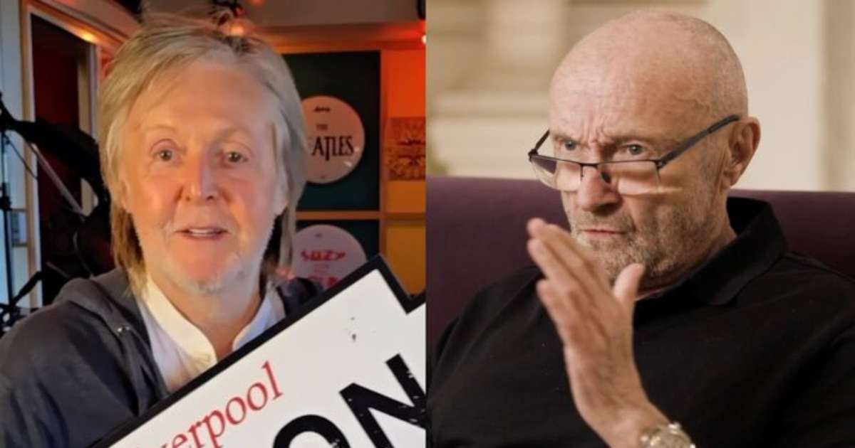O comentário de Paul McCartney que causou briga de 20 anos com Phil Collins