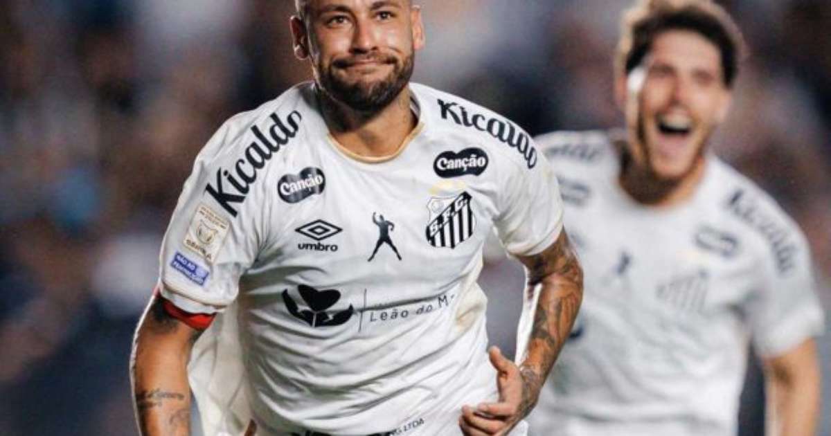Neymar chama atenção do exterior após reação do Santos contra o Flamengo