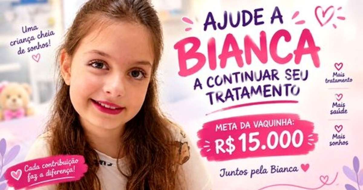 ♥️ Uma Corrente de Amor pela Bianca: A Luta de uma Menina Contra o Câncer