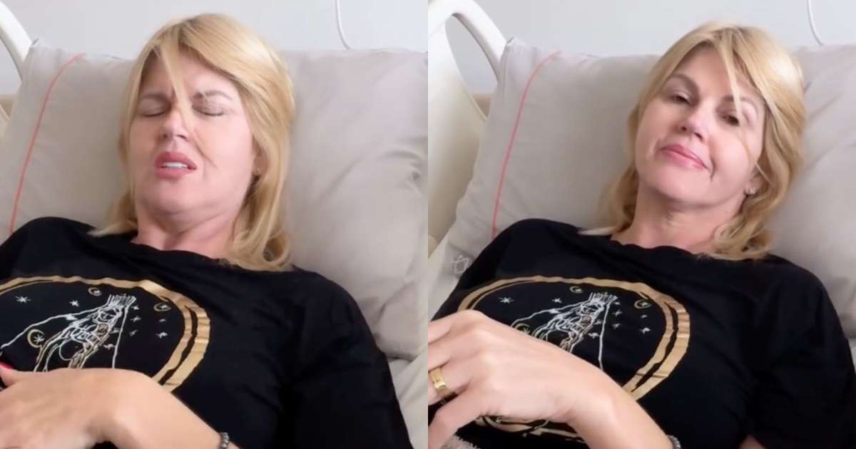 Sangramento intenso e alteração no intestino: após tratamento de câncer, Val Marchiori passa por cirurgia delicada e faz pedido aos fãs em meio à suspeita. 'Rezem por mim aí, pelo