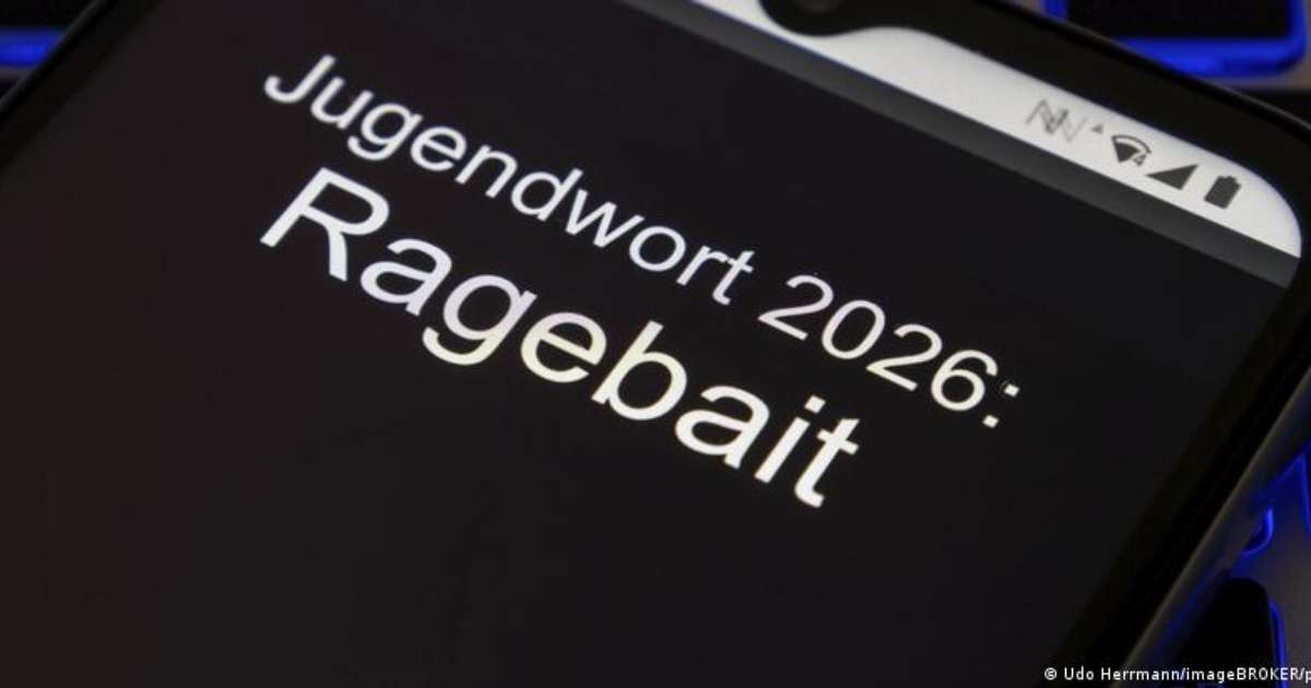 "Ragebait" é eleita a palavra jovem de 2026 na Alemanha