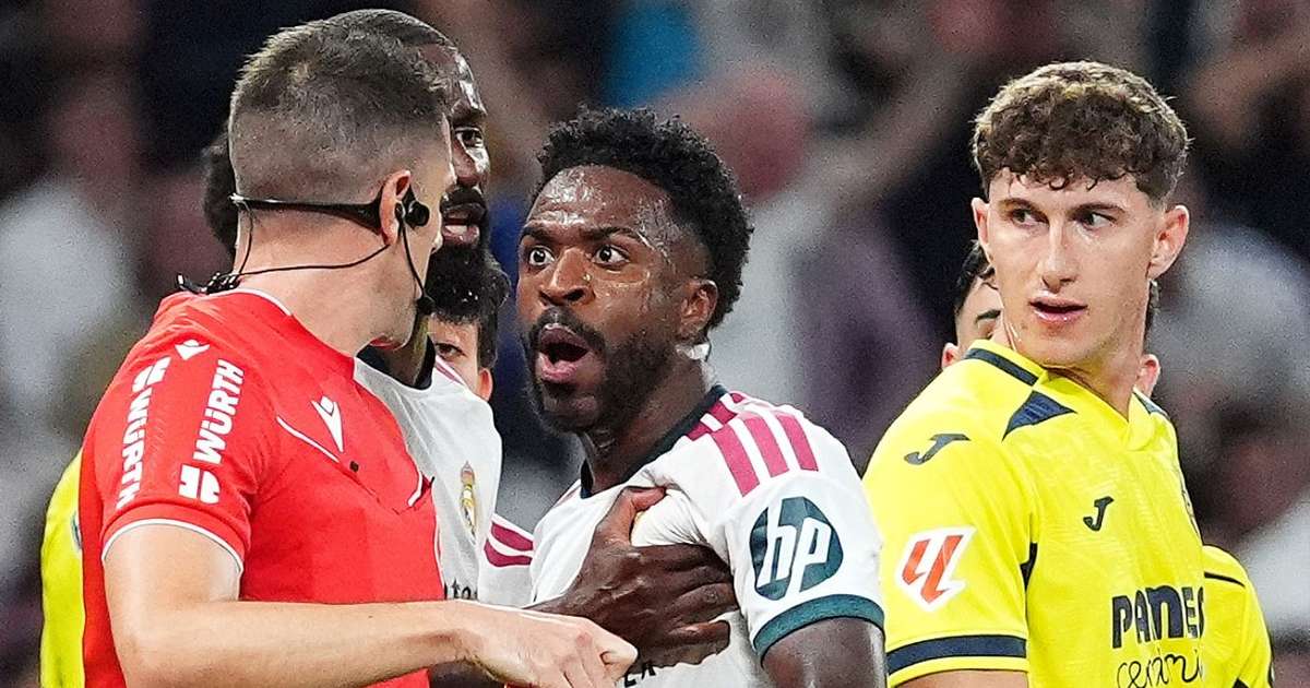'Ele já bolado com o fim do relacionamento': Vini Jr. se exalta em campo, briga e é expulso em 1ª partida após rumores de separação de Virgínia; web reage