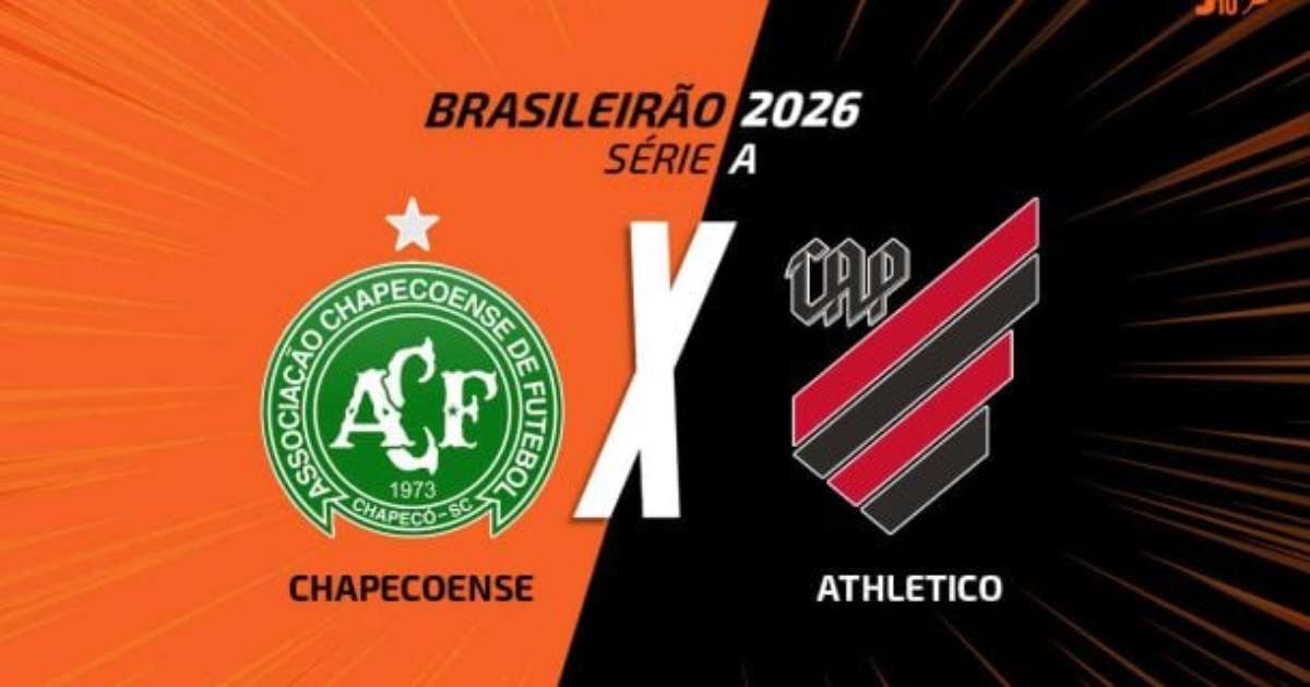 Chapecoense x Athletico-PR, AO VIVO, com a Voz do Esporte, às 17h