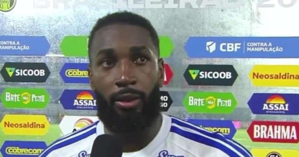 Gerson cobra reação do Cruzeiro após derrota: "Pedir desculpa"
