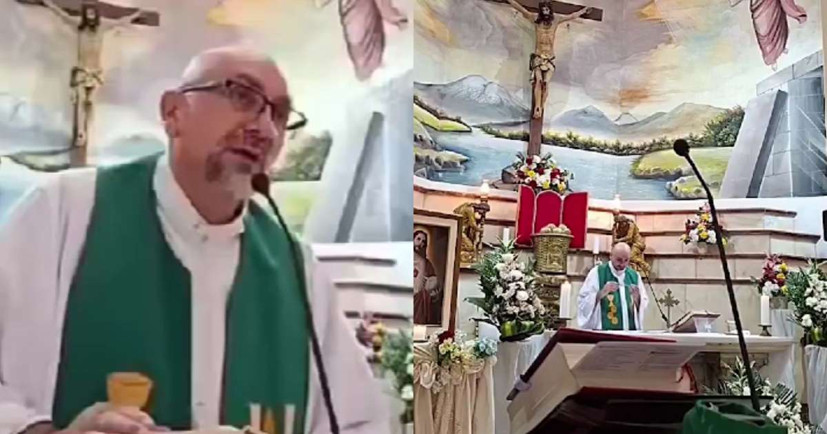 Padre falou sobre morte pouco antes de ser atingido por crucifixo: 'Todos nós vamos morrer'