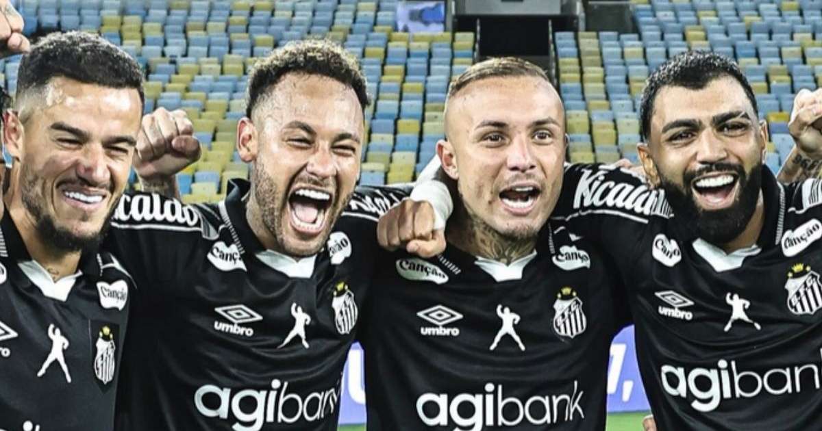 Neymar, Gabigol, Cebolinha e Coutinho mais uma vez? Saiba os planos de Cuca no Santos