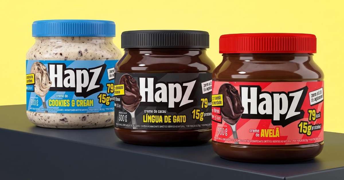 Hapz lança creme proteico saudável e aposta em sabor indulgente