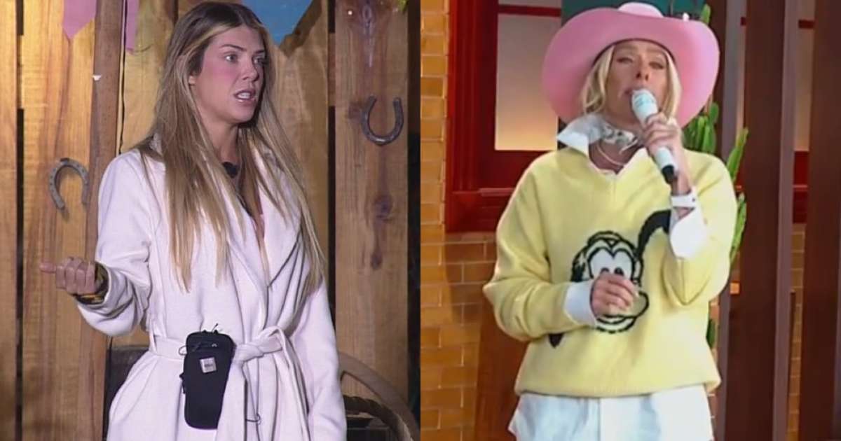 'A Fazenda 18': Ana reclama ao vivo que foi agredida e Adriane Galisteu toma atitude