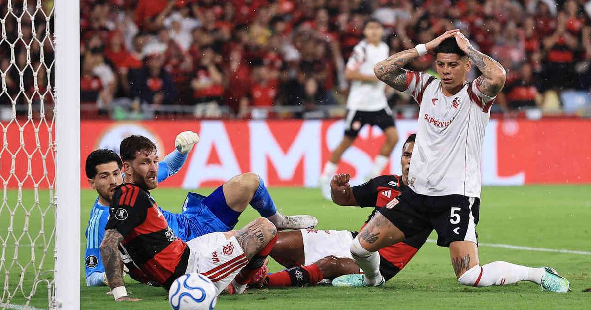 Flamengo protesta contra escalação de Marcos Rojo na Libertadores e tenta eliminação do Estudiantes
