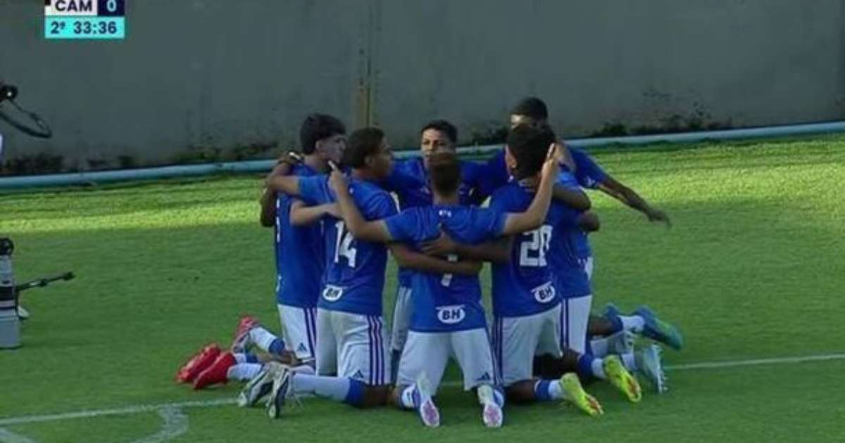 Cruzeiro atropela Atlético-MG e garante vaga na final do Brasileiro Sub-17 com show coletivo