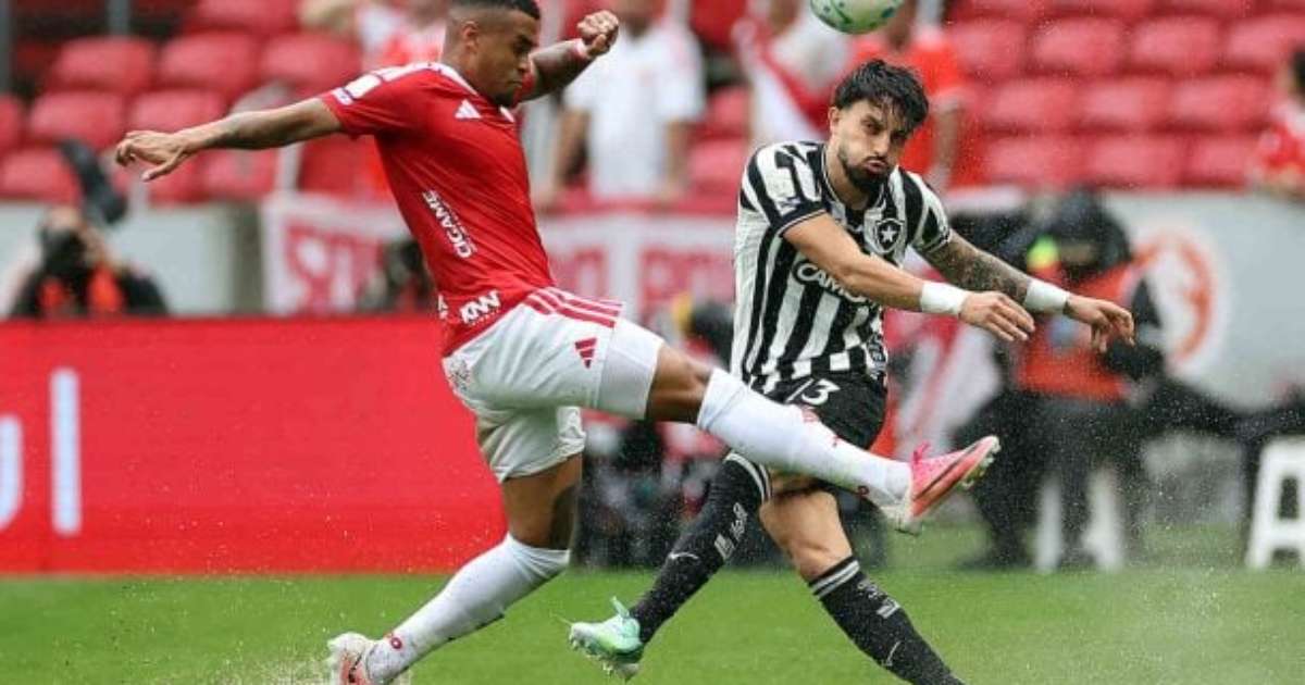 Atuações do Botafogo contra o Internacional: vocação para a desgraça