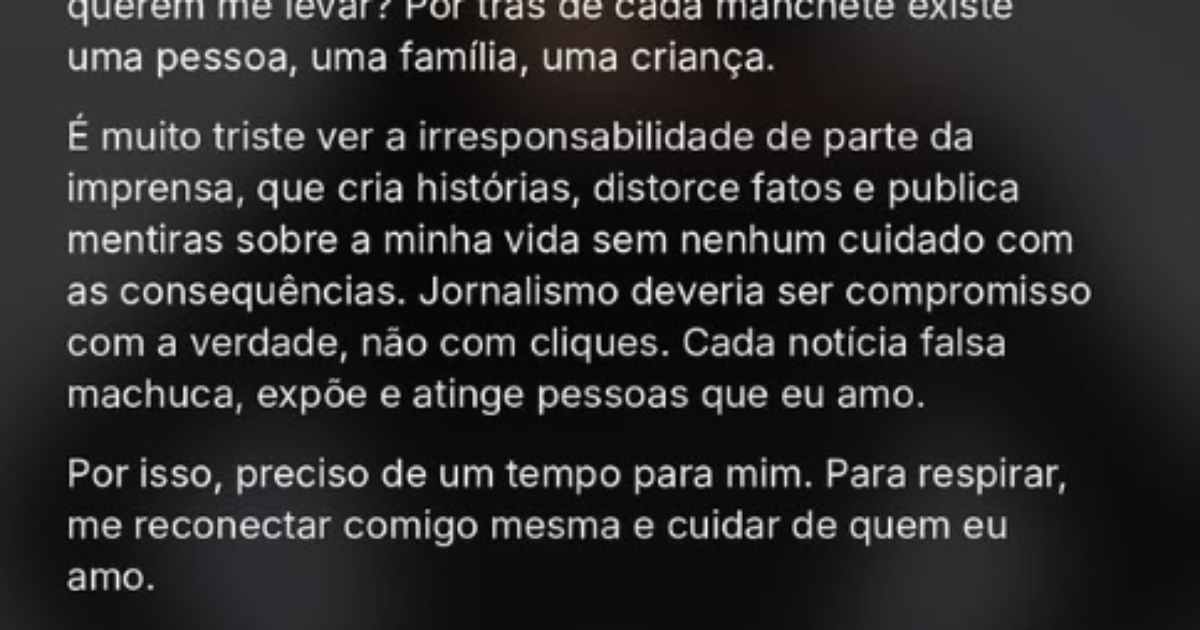 Traída? Ex-namorada de Belo se pronuncia sobre suposta traição: 'Até onde querem me levar?'