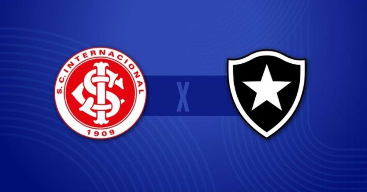 Internacional x Botafogo pelo Brasileirão: onde assistir ao vivo, horário e escalação