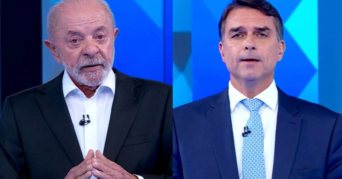 'Nove dedos', 'irmão do tigrinho' e mais: veja as frases marcantes do debate da Globo entre Lula e Flávio Bolsonaro