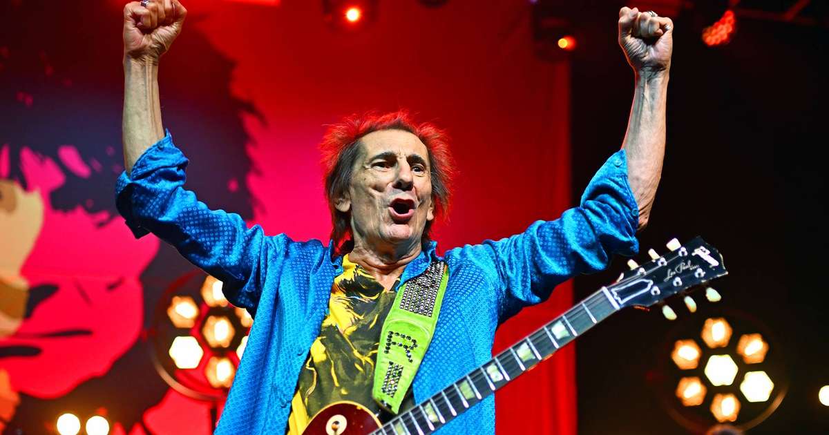 Ronnie Wood fala à RS sobre show solo no Brasil, Rolling Stones e baixo