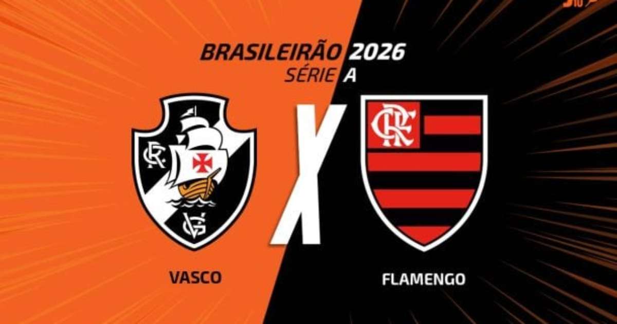 Flamengo busca ampliar a liderança contra o Vasco em clássico ao vivo