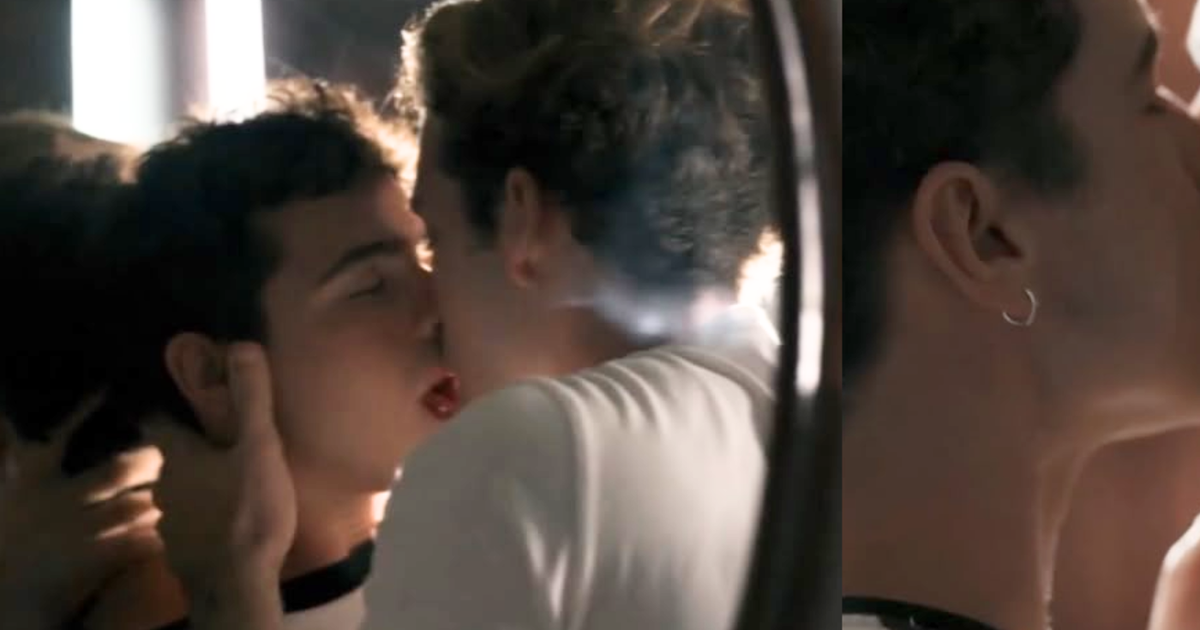 Nem selinho, nem penumbra: Mau Mau e Felipe protagonizam o beijo mais sensível de 'Quem Ama Cuida' após semanas de espera; quase 2 minutos de paixão levam a web ao delírio: 'Valeu