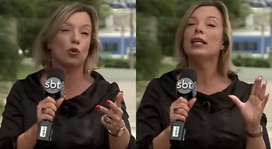 Repórter se emociona ao vivo após ouvir relato de violência doméstica no Paraná