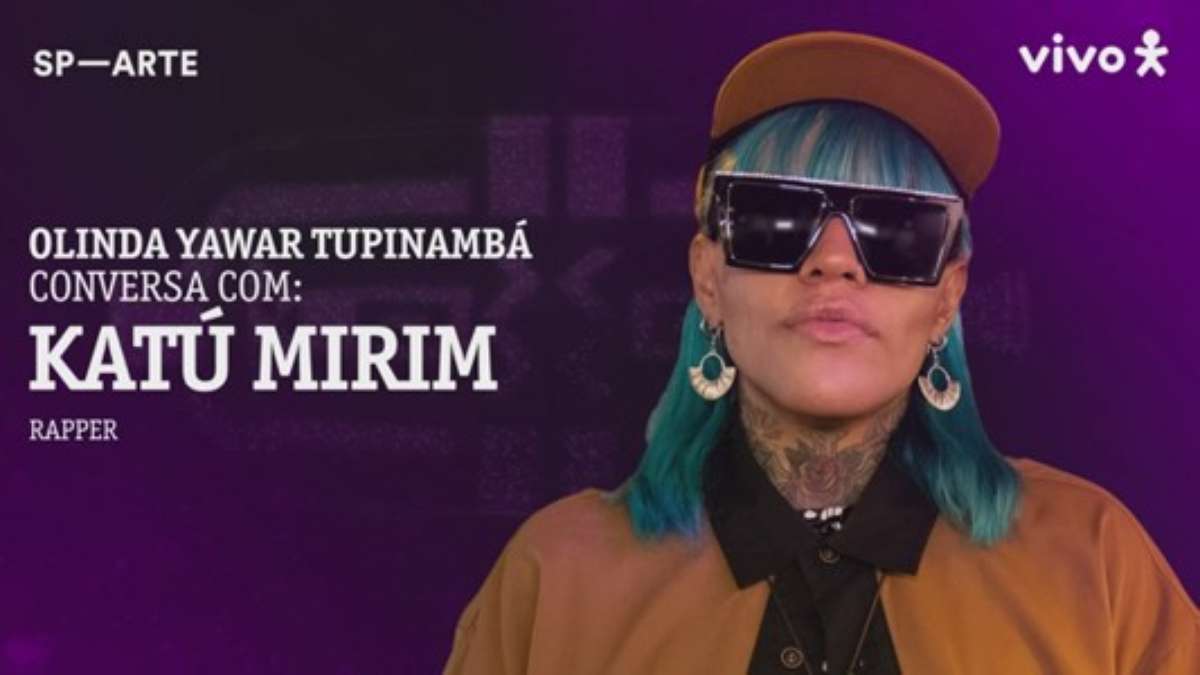 Olinda Yawar Tupinambá conversa com a rapper e ativista Katú Mirim