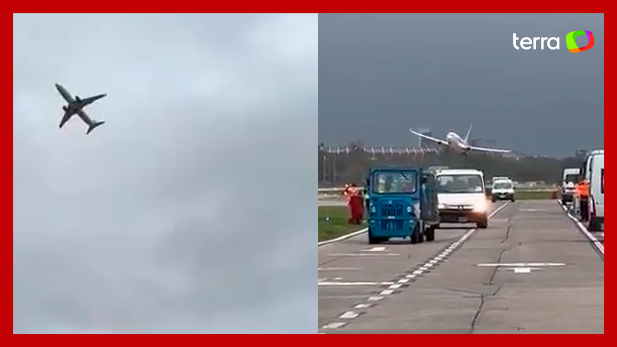 Fortes ventos forçam avião a arremeter em aeroporto de Buenos Aires