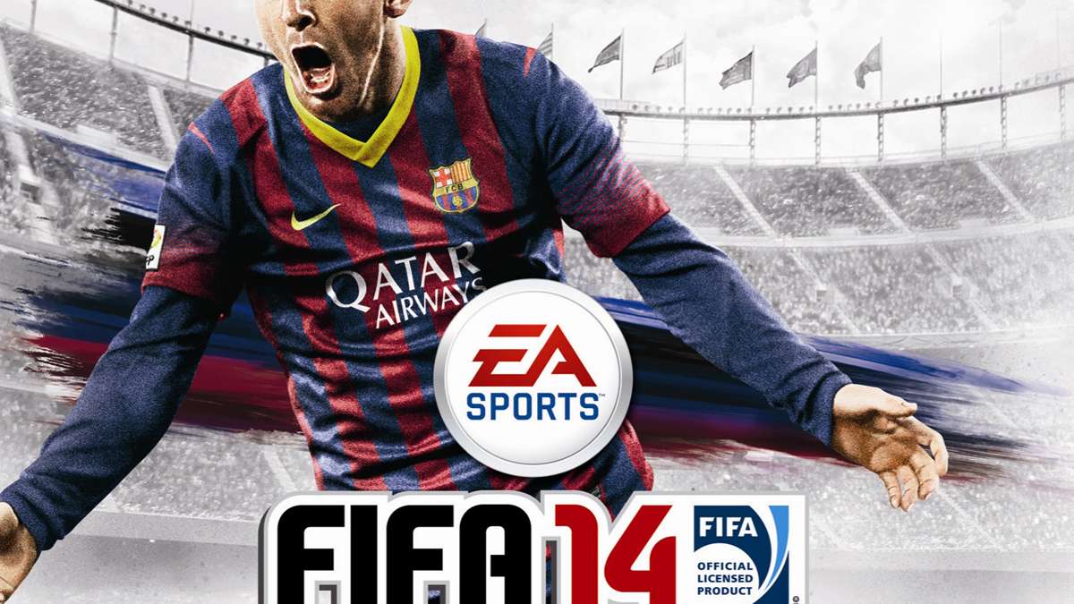 jogo ps3 Fifa 13 capa Messi