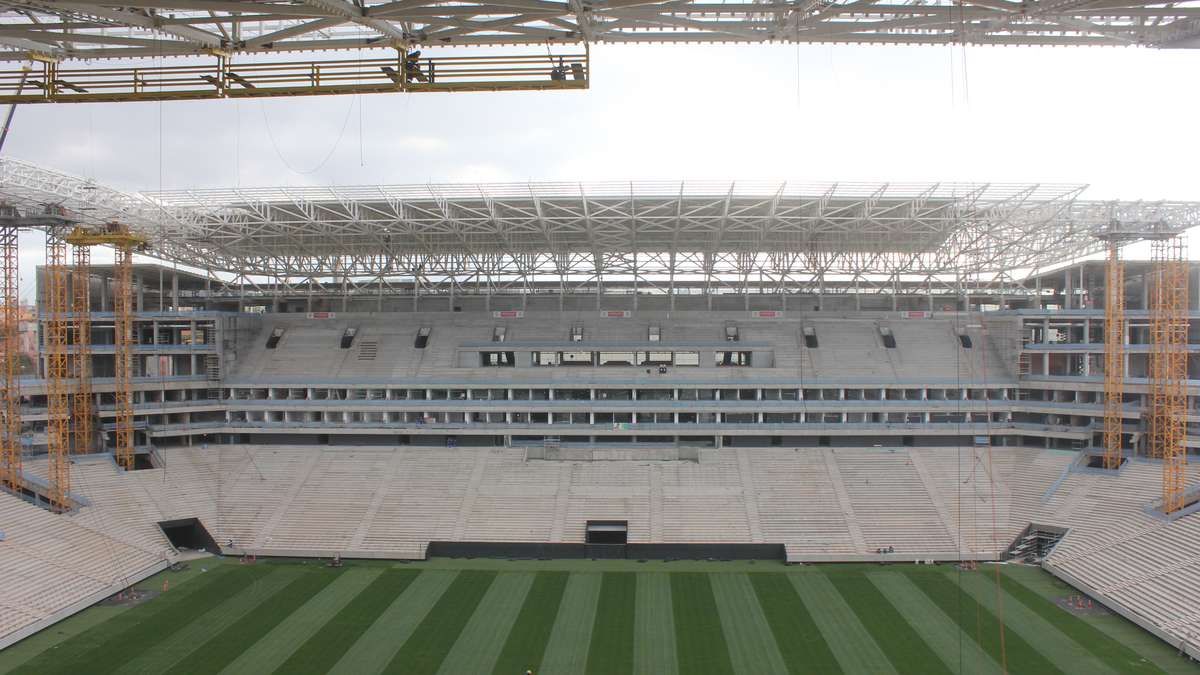 Começam obras para acesso a estádio do Corinthians