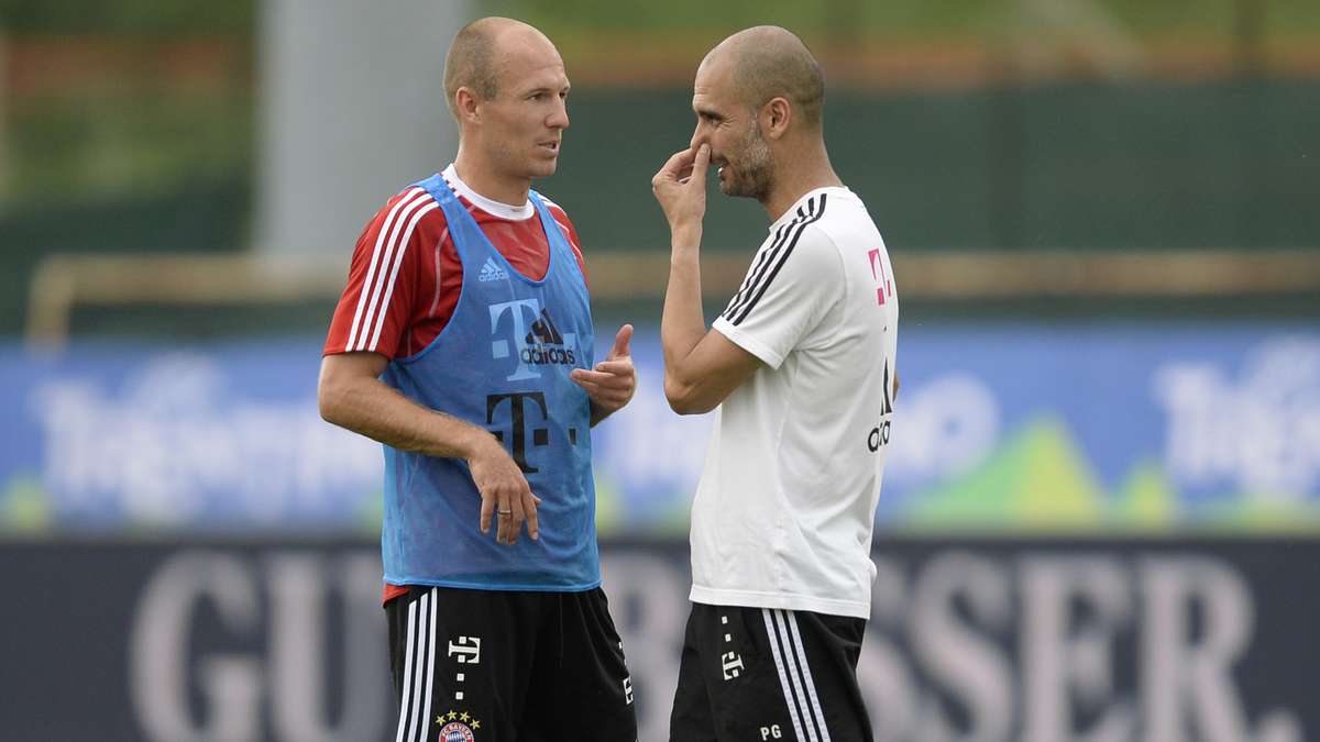 Para Robben, Guardiola é um doente do futebol: 'Pode ligar às 3h para falar  de tática' - ESPN