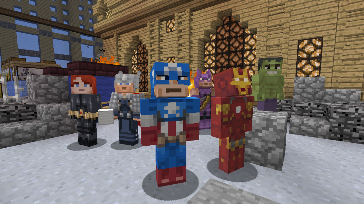 Minecraft' para Xbox 360 recebe armaduras dos 'Vingadores
