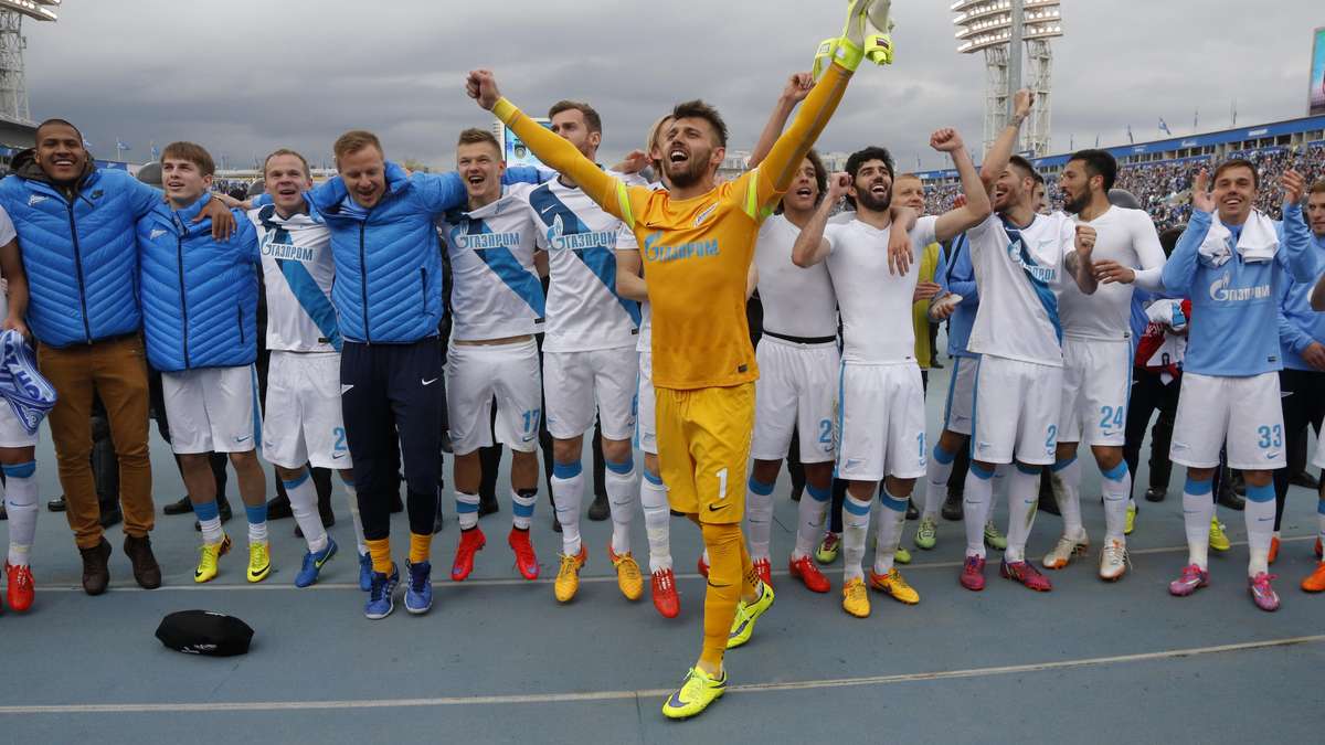 Times Campeões: Zenit Campeão Russo 2012