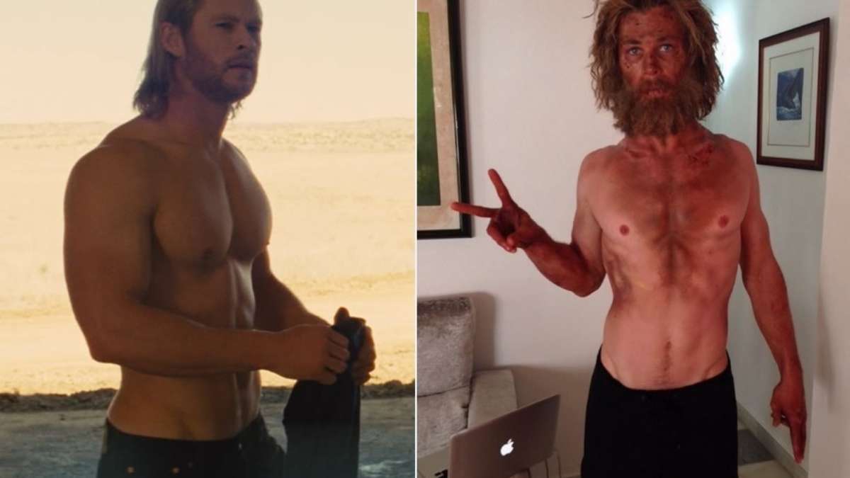 MidiaNews  Chris Hemsworth, o Thor, aparece mais magro em trailer de novo  filme