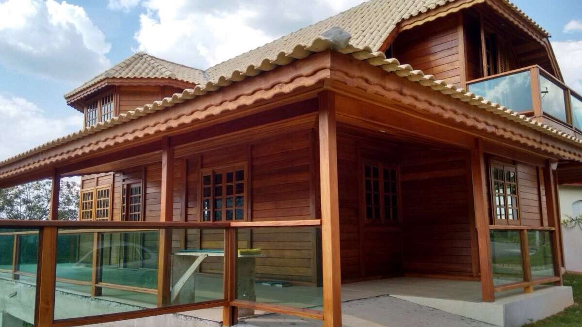 Modelos de Casas pré-fabricadas de madeira. Conheça aqui os projetos