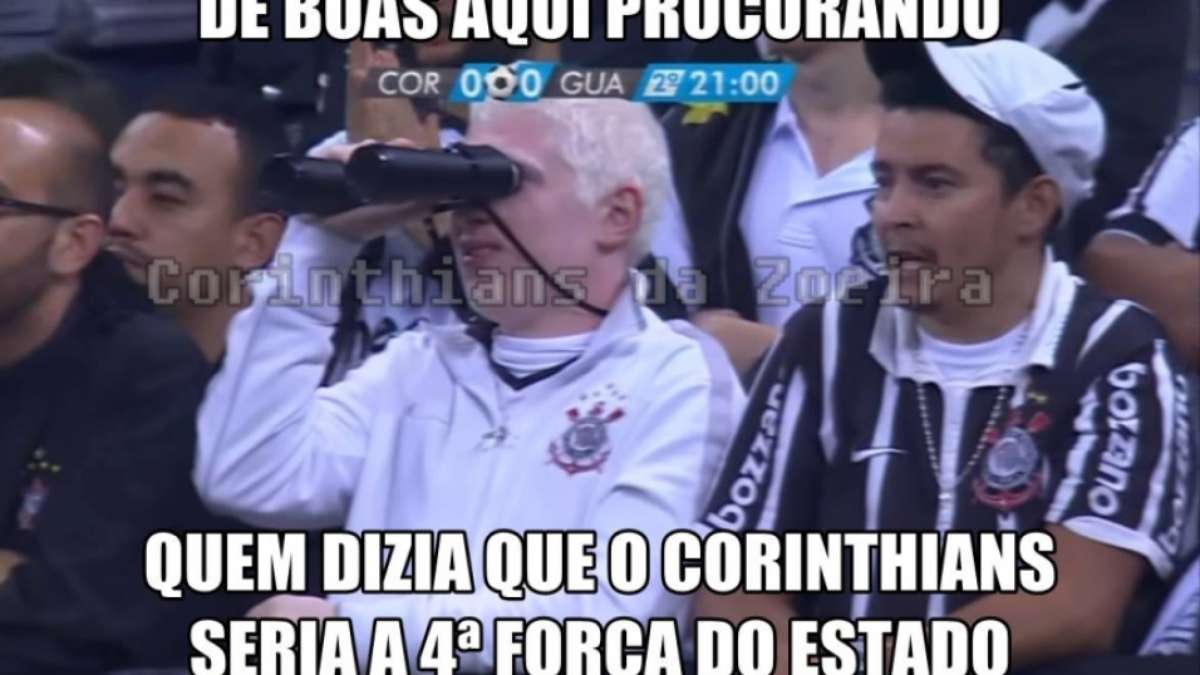 Os melhores memes da vitória do Corinthians sobre São Paulo