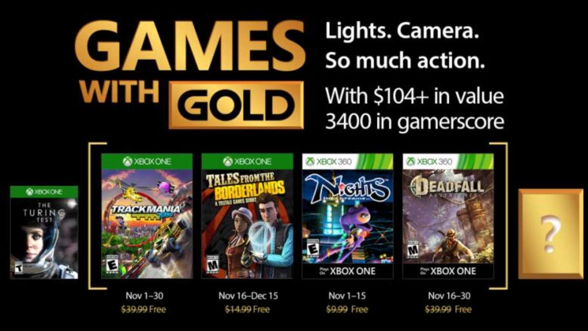 Confira os jogos gratuitos do Xbox Games With Gold de julho