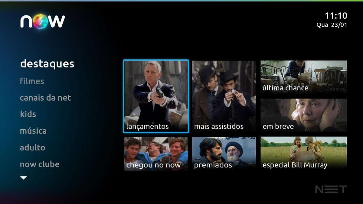 Net lança Now, serviço de vídeo on-demand (ou a TV a cabo subiu na nuvem)  - INTERFACES