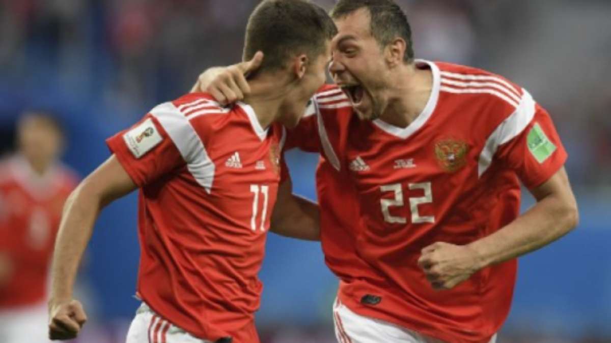 RÚSSIA 3 X 1 EGITO - COPA 2018 - 2ª RODADA FASE DE GRUPOS