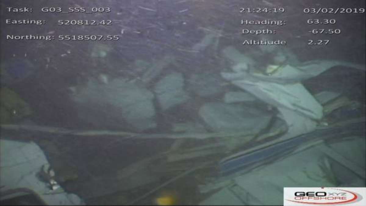 Corpo retirado dos destroços de avião no Canal da Mancha é de Emiliano Sala