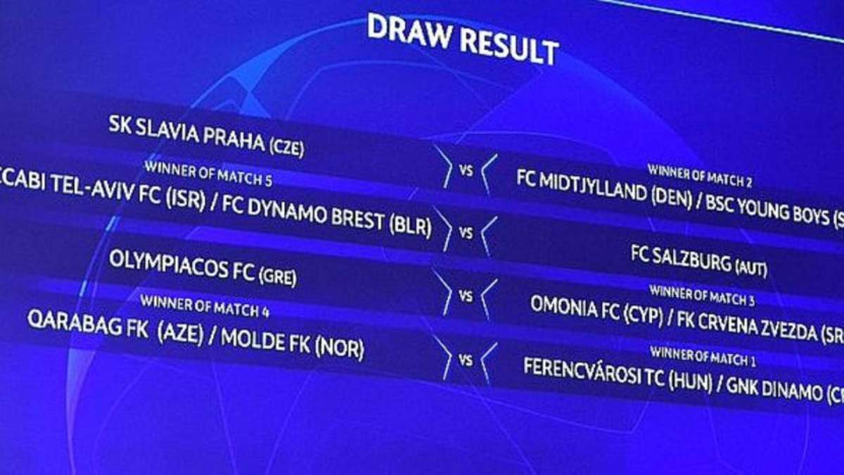 Playoffs da Champions: novo time de Rafinha, Olympiacos encara vencedor de  duelo sérvio-cipriota, liga dos campeões