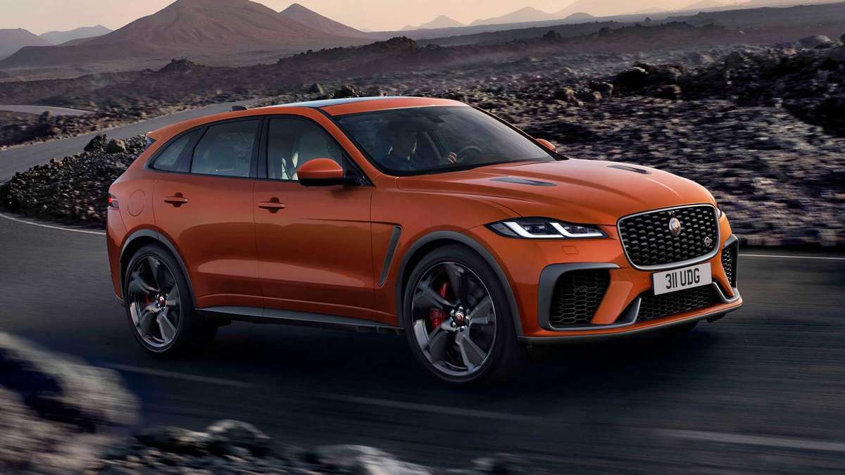 Imagem de um Jaguar F-PACE