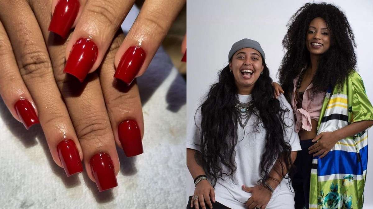 Lumena coloca unhas em gel e fãs apontam riscos no sexo com a namorada foto foto foto