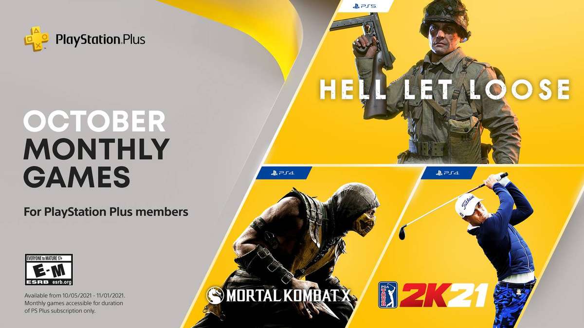 Novas adições ao Catálogo de Jogos PlayStation Plus de outubro