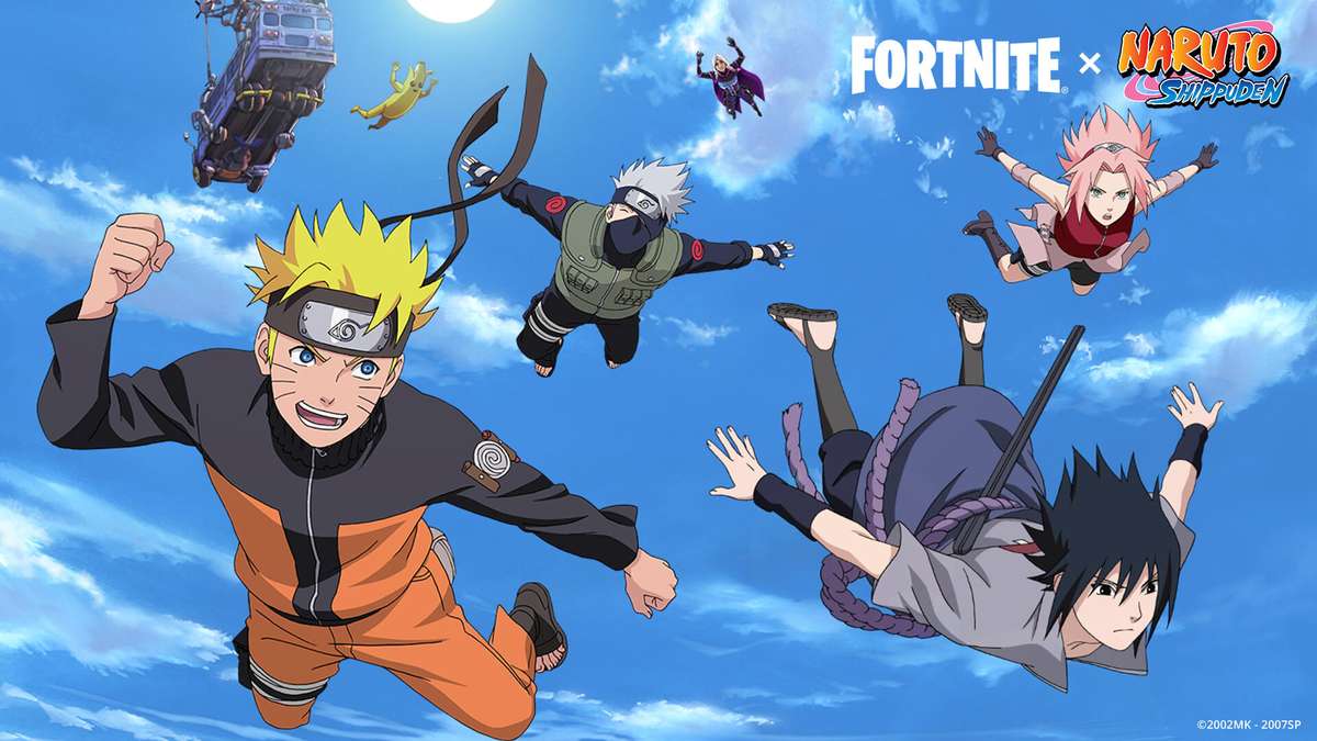 Naruto Shippuden chega ao Fortnite no dia 16 de novembro