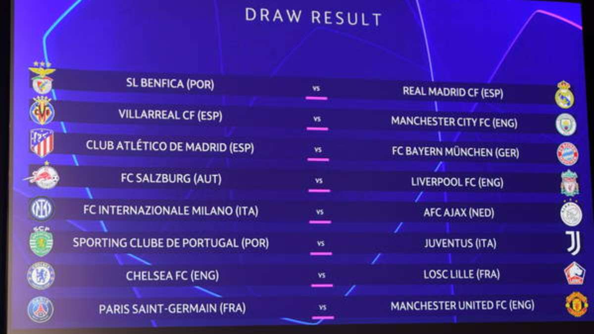 Sorteio das oitavas de final da Champions League: onde assistir ao