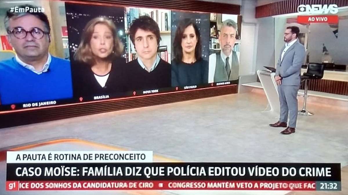 GloboNews volta a debater racismo s com jornalistas brancos