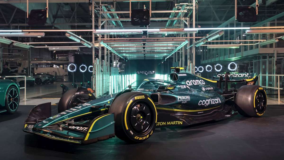 Aston Martin revela carro para sua segunda temporada na F1, em 2022, fórmula  1