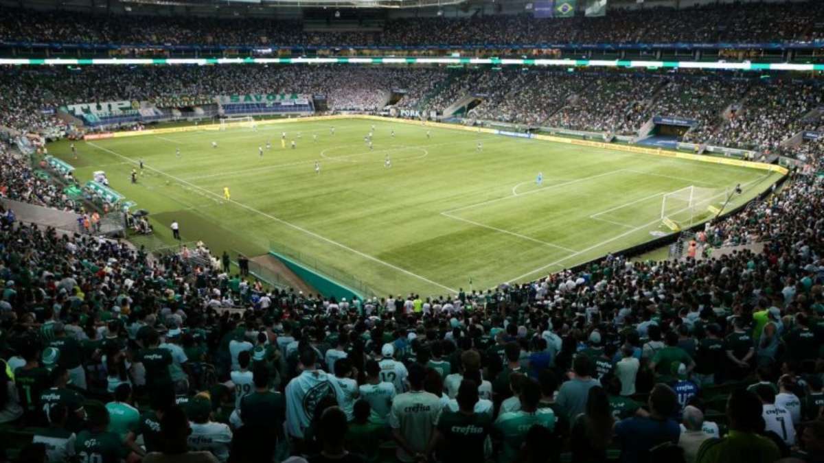 SP - Sao Paulo - 01/26/2022 - PAULISTA 2022, PALMEIRAS X PONTE PRETA - Rony  Palmeiras player celebrates his goal during a match against Ponte Preta at  the Arena Allianz Parque stadium