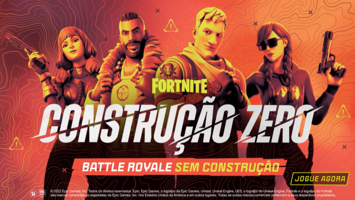 Fortnite Construção Zero é o novo modo do battle royale