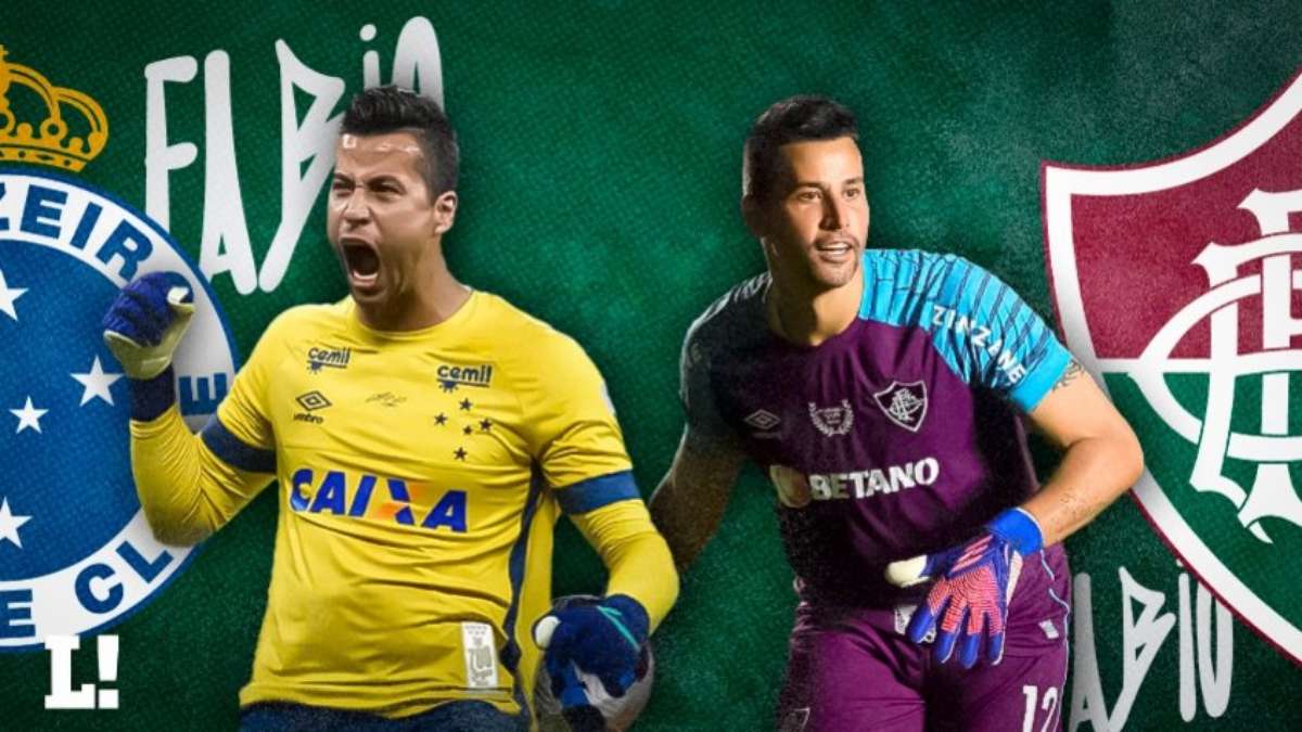 Goleiro Fábio completa 900 jogos pelo Cruzeiro