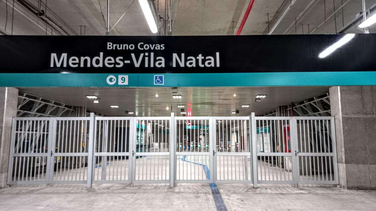 Estação Vila Natal chega e muda o cotidiano de moradores Estação Vila Natal chega e muda o cotidiano de moradores